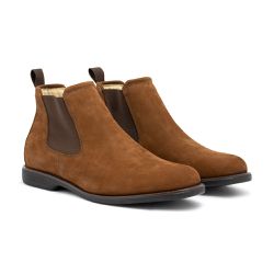 Botina Masculina Appaloosa Nobuck Conhaque - 3002-... - FERRAGON BOOTS