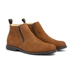 Bota Masculina Paint Horse Nobuck Conhaque - 3005-... - FERRAGON BOOTS