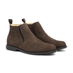 Bota Masculina Paint Horse Nobuck Café - 3005-N002 - FERRAGON BOOTS