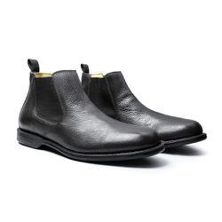 Botina Masculina Quarto de Milha Floater Preto - 3... - FERRAGON BOOTS
