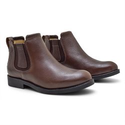 Botina Feminina Pampa Floater Café - 2015-F002 - FERRAGON BOOTS