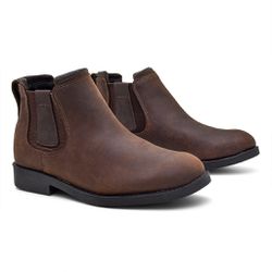 Botina Feminina Pampa Mustang Café - 2015-M002 - FERRAGON BOOTS