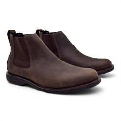Botina Masculina Pantaneiro Mustang Café - 3006-M0... - FERRAGON BOOTS