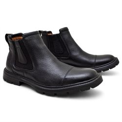 Botina Masculina Bretão Floater Preto - 4003-F001 - FERRAGON BOOTS