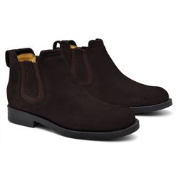 Botina Feminina Pampa Nobuck Café - 2015-N002 - FERRAGON BOOTS