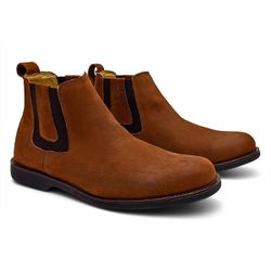 Botina Masculina Campeiro Vintage Conhaque - 3007-... - FERRAGON BOOTS