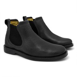 Botina Masculina Shire Chelsea Floater Preto - 701... - FERRAGON BOOTS