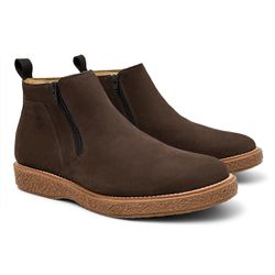Bota Masculina Devon Nobuck Café - 7205 - N002 - FERRAGON BOOTS