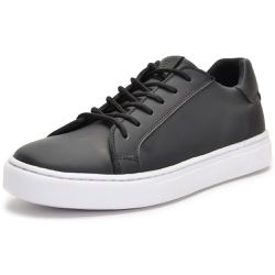 Tênis Feminino Conforto Em Couro Preto - FR00150FC... - Ferrile