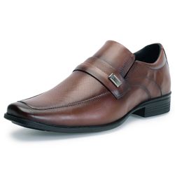 Sapato Social Masculino Ferrile Sport em Couro Caf... - Ferrile
