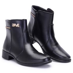 Bota Feminina Coturno Feminino Sola Tratorada Femi... - Ferrarello
