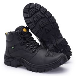 Bota Masculina, Cuturno Masculino, Coturno Couro L... - Ferrarello