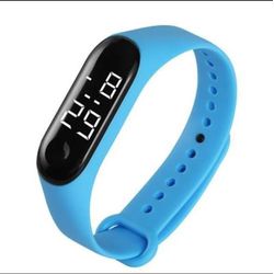 Relogio AZUL Smart Band M4 Sport Ginastica a prova... - FERTEK FERRAMENTAS