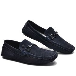 MOCASSIM NOBUCK SKD AZUL - MOCCOUSKDAZUL - FG ATACADO