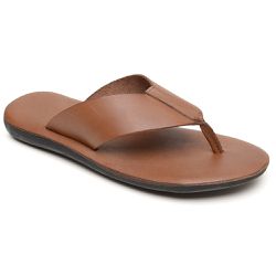 Chinelo Masculino em Couro R13 CONHAQUE - R13CONHA... - FG ATACADO