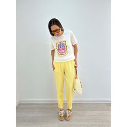 CALÇA FREYA AMARELO - 9481 AMA - FIDENZA
