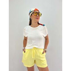 SHORTS JUNO AMARELO - 9484 AMA - FIDENZA