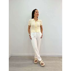 Calça Mireya Branca - 9478 BR - FIDENZA