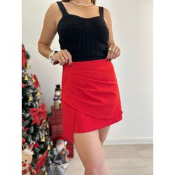 SHORTS SAIA LUCIANA VERMELHO - 9895 VRM - FIDENZA