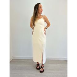 VESTIDO TALYAN CREME - 9627 CRM - FIDENZA