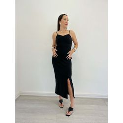 VESTIDO TALYAN PRETO - 9627 PRT - FIDENZA