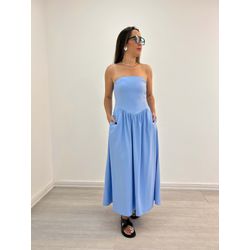 VESTIDO LIAM AZUL - 6844 AZL - FIDENZA