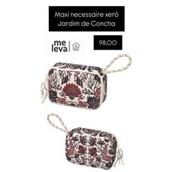 Maxi necessaire Farm Jardim de Concha - FIODORA FASHION STYLE