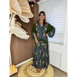 Vestido FARM Jardim - FIODORA FASHION STYLE