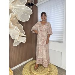 Vestido Rosa Santa - FIODORA FASHION STYLE