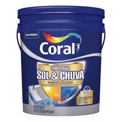 Manta Liquida Coral Sol e Chuva 18KG - FITZTINTAS