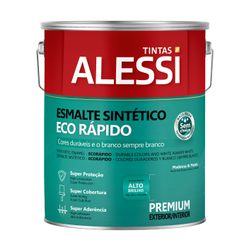 Alessi Esmalte Eco Base Agua Brilhante Branco 3,6L - FITZTINTAS