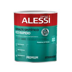 Alessi Esmalte Eco Base Agua Brilhante Branco 900ML - FITZTINTAS