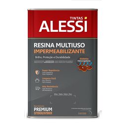 Alessi Resina Acrilica Premium Multiuso Base Solvente Incolor 18L - FITZTINTAS