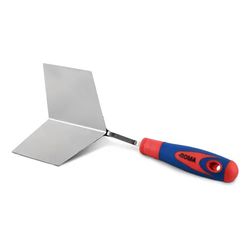 Desempenadeira de Aço Inox Roma Canto Externo - FITZTINTAS