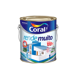 Tinta Acrílica Coral Rende Muito Branco 3,6L - FITZTINTAS