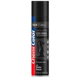 Spray Uso Geral Preto Fosco 400ML - FITZTINTAS