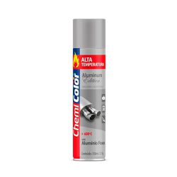 Spray Aluminio Alta Temp 350ML - FITZTINTAS