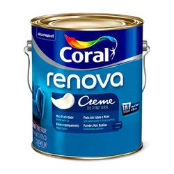 Tinta Acrílica Coral Renova Fosco Branco 3,2L - FITZTINTAS