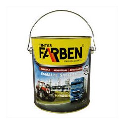 Esmalte Pu Acrilico Preto Semi Brilho 4x1 3,6L - FITZTINTAS