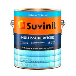 Suvinil Esmalte Acetinado Epoxi Base Agua Branco 3,6L - FITZTINTAS