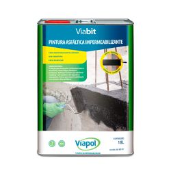  Pintura Asfáltica Viapol Viabit 18L - FITZTINTAS