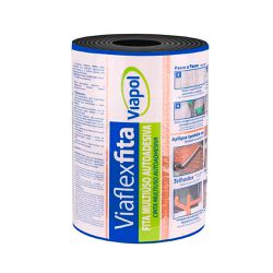 Viaflex Fita 20CM x 1M - Fita Impermeável Autoadesiva - FITZTINTAS