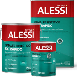 Alessi Esmalte Eco Base Agua Brilhante Branco 900ML - FITZTINTAS