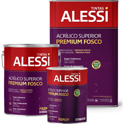 Tinta Acrílica Alessi Emborrachada 6 em 1 200% Branco 18L - FITZTINTAS