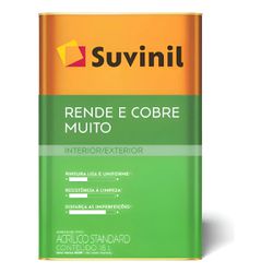 SUVINIL ACRILICO RENDE E COBRE MUITO BRANCO 18L - FITZTINTAS