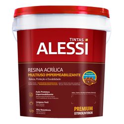 Alessi Resina Acrilica Prem Base Agua 18L - FITZTINTAS