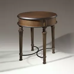 Mesa Lateral Capersmidt - Madeira Maciça - Clássic... - Flavio Comercio de Moveis de Gramado Ltda