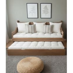 Sofa Cama Tricama Gramadense - Madeira Maciça - Mó... - Flavio Comercio de Moveis de Gramado Ltda