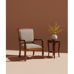 Poltrona Com Braço 1,00 x 58 x 65 - Móveis de Gram... - Flavio Comercio de Moveis de Gramado Ltda