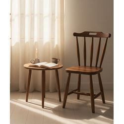 Cadeira Mariana 87 x 49 x 47 - Madeira Maciça - Mó... - Flavio Comercio de Moveis de Gramado Ltda